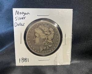 1881- Morgan Silver Dollar 