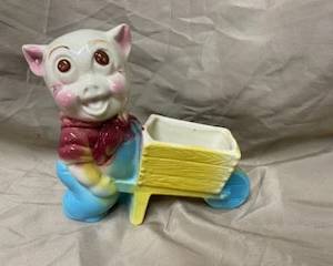 Shawnee Ceramic Pig Planter