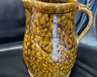 Sand Mountain Pottery 6" Creamer w/Combing