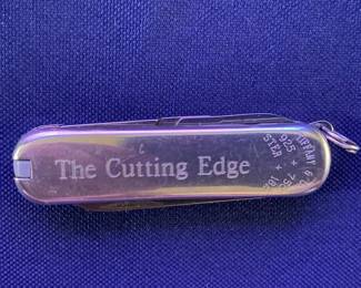 Tiffany & Co. Sterling  Silver w/18kt Gold Swiss Army Knife 