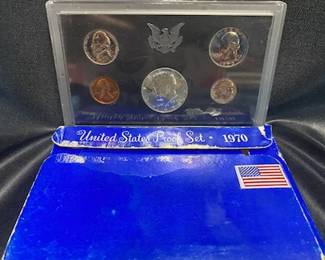 1970- U.S. Proof Set- 40% Silver 
