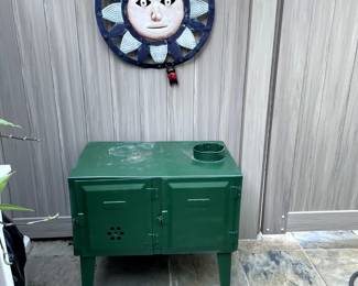 Antique woodburning stove