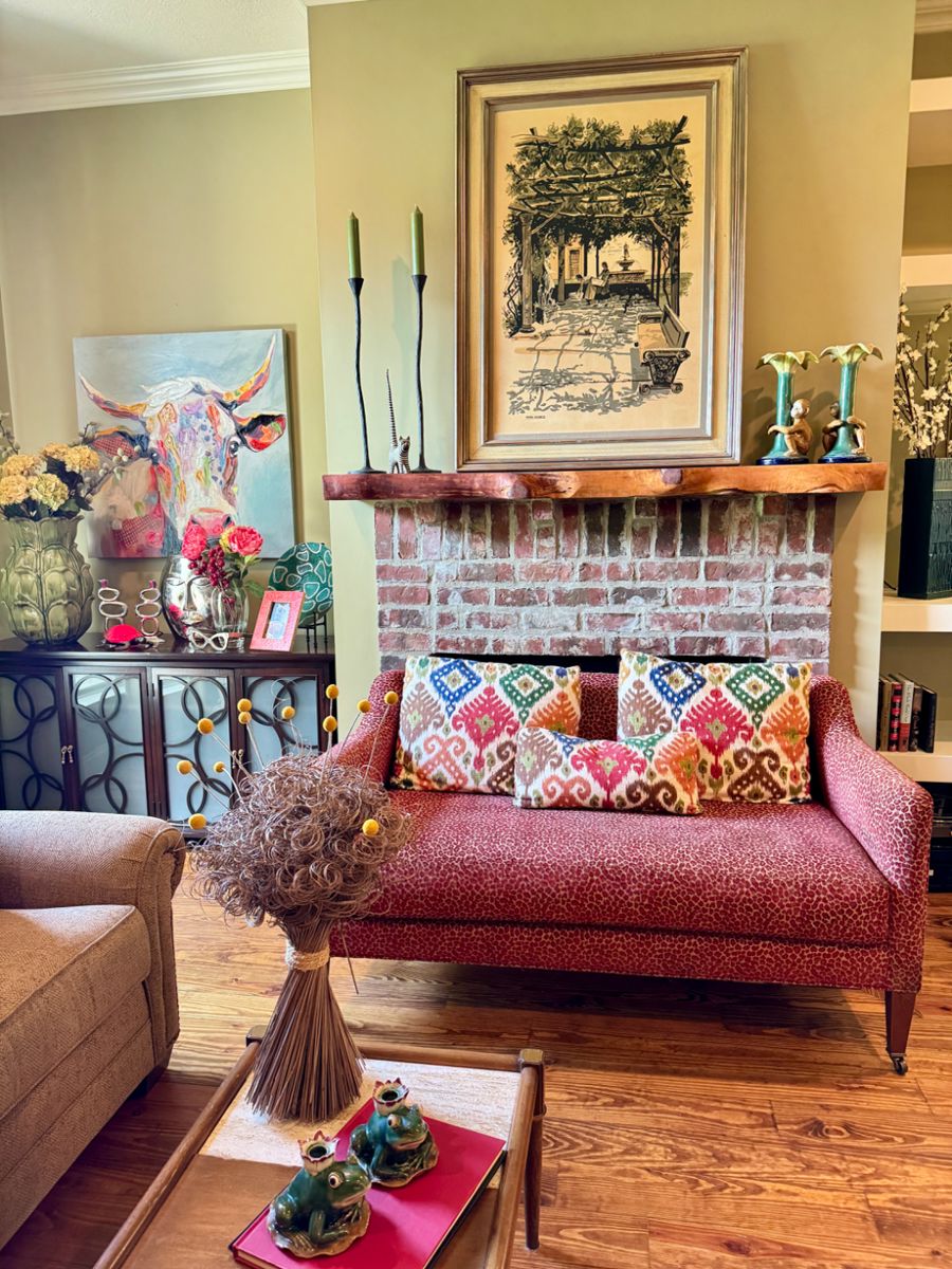 Sherril settee, Mark Coomer seriograph