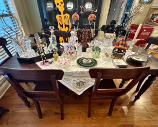 Pottery barn table and chairs