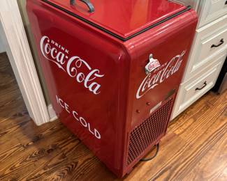 Electric Coca-Cola cooler