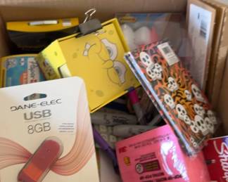 Large Box Of Office Supplies