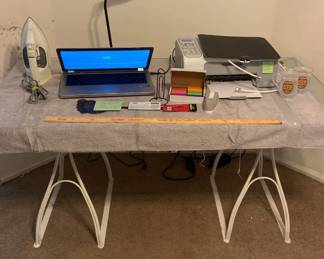 Hp Windows 7 Computer, Hp Photo Smart Printer, Long Headed Lamp And More
