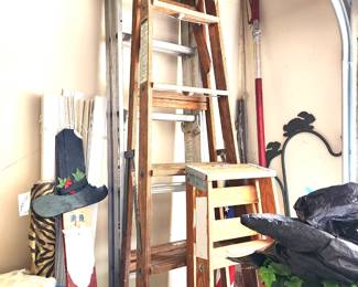 Assorted ladders