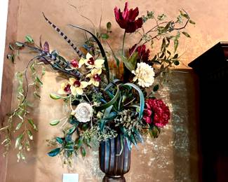 Pair custom wall florals