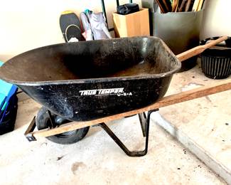 True Temper wheel barrow