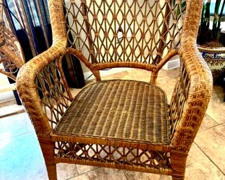 Noteworthy Henry Link wicker chairs