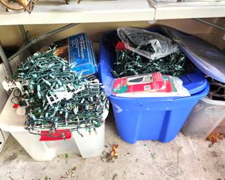 Huge selection of Christmas lights