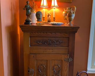 Oak Ice Box