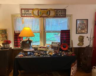 Eye Exam wood Trade Sign