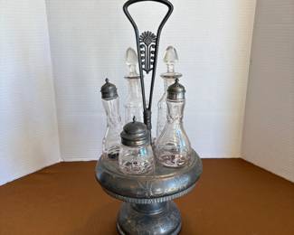 Antique Condiment Set