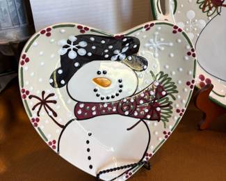 Expressly Yours Heart-Shaped Platter