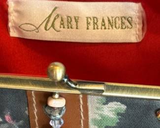 Vintage Mary Frances Handbag with Intricate Beading