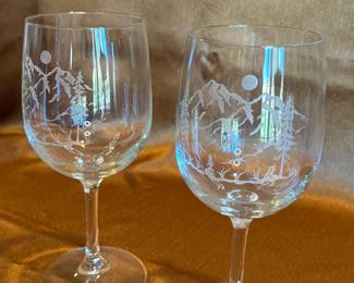 Rocky Mountain Wine Glasses