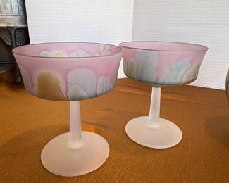 Reuven Hand Painted Coupes