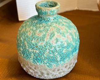 Unmarked Pottery Bud Vase