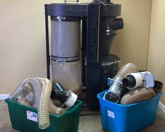 LAGUNA MODEL CFLUX:1 DUST COLLECTOR, 1.5HP, 110/120V NO SHIPPING PICKUP ONLY
