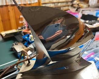 Metal ship lamp