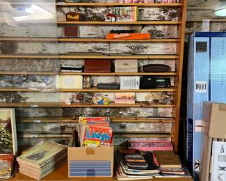 Comics , kids books and lots of vintage smalls