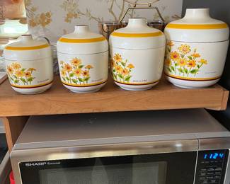 Vintage canisters