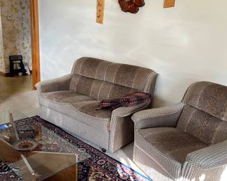 Very comfortable vintage furniture