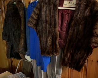 Mink stoles