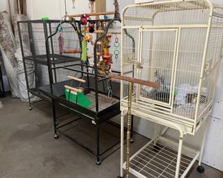 Birdcages and accessories