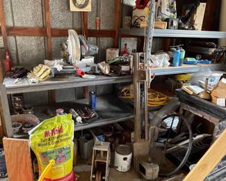SAWS, TOOLS, GAS CAN