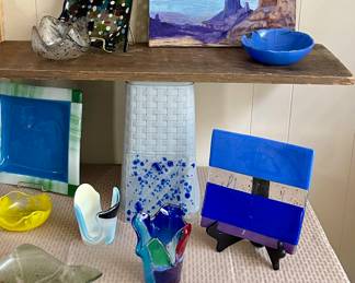 ART GLASS ORIGINALS BY ED COLE