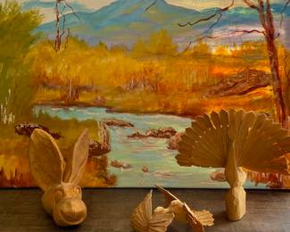 WOOD CARVINGS