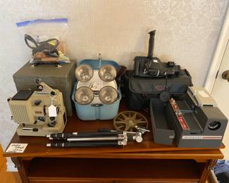 Vintage camera collection