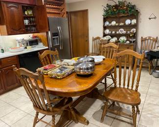 Dining table & chairs