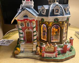 One of many Christmas village pieces