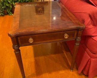 Mahogany end table