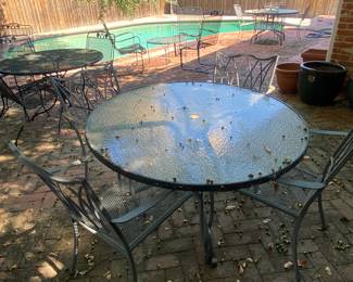 There are numerous table & chair sets