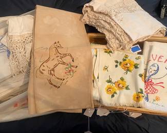 Vintage linen collection