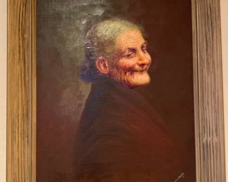 We have four paintings by a Venezuelan artist-