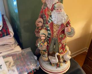 Large Fitz & Floyd Santa