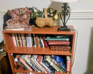 Wooden bookshelf