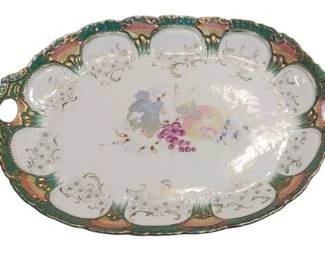 Beautiful in the Nippon decorated platter