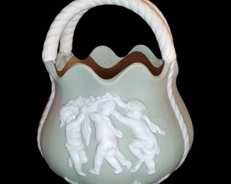 Jasperware vase