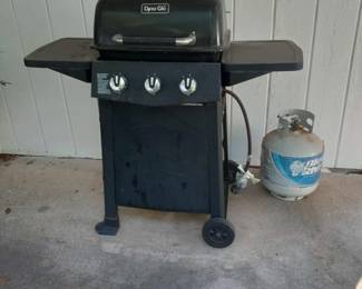 Propane gas grill