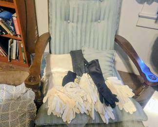 Beautiful antique rocking chair beautiful upholstery