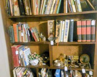 Lots of vintage books