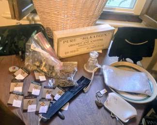 Vintage perfume bottles and more