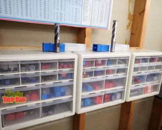 Large Variety Carbide HSS with Storage Containers